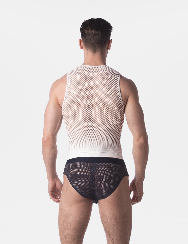 BARCODE BERLIN FISHNET TANK TOP STEFANO