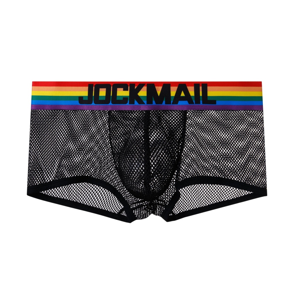 JM 462 RAINBOW MESH BOXER