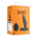 LOVELINE SMOOTH VIBRATING ANAL PLUG WITH REMOTE