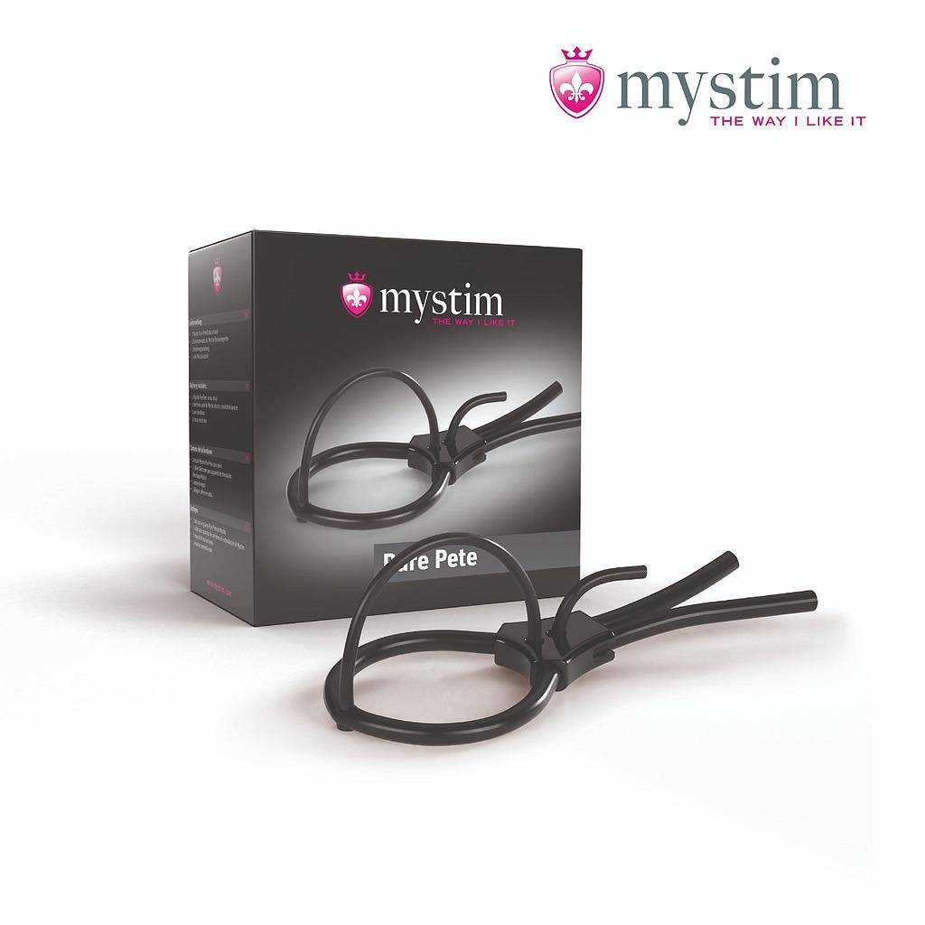 MYSTIM PLUNGING PETE E-STIM CORONA STRAP WITH SOUND