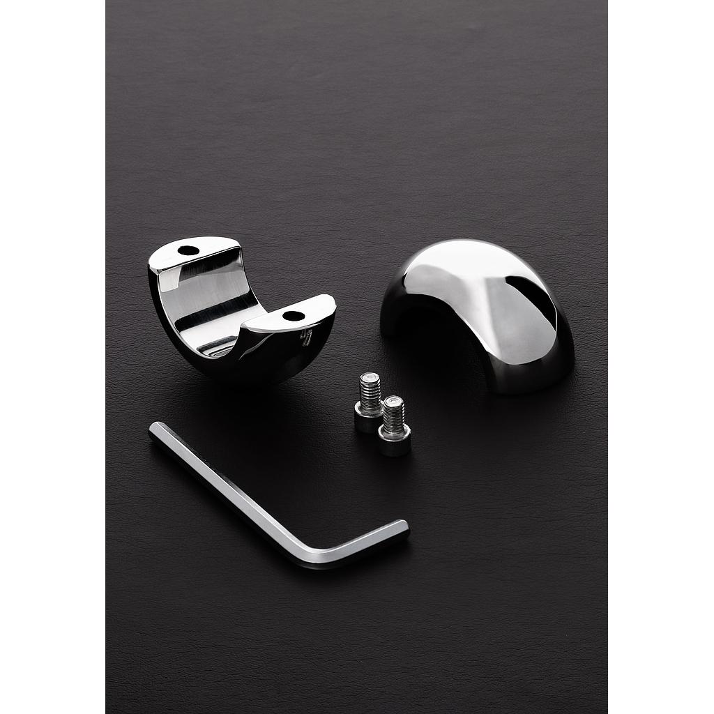 OVAL STAINLESS STEEL BALL STRETCHER 40mmx35mm 497g