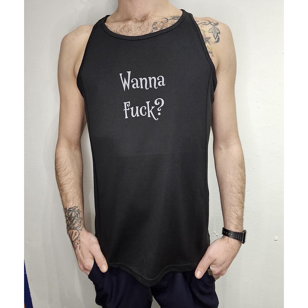 GAYT*GEAR TANK TOP WANNA FUCK