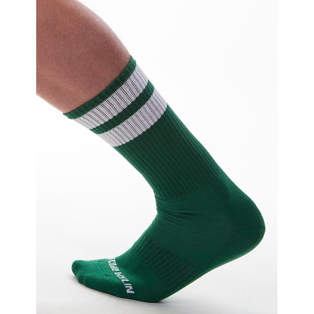 BARCODE BERLIN GYM SOCKS BLACK WITH VARIOUS COLORED STRIPE