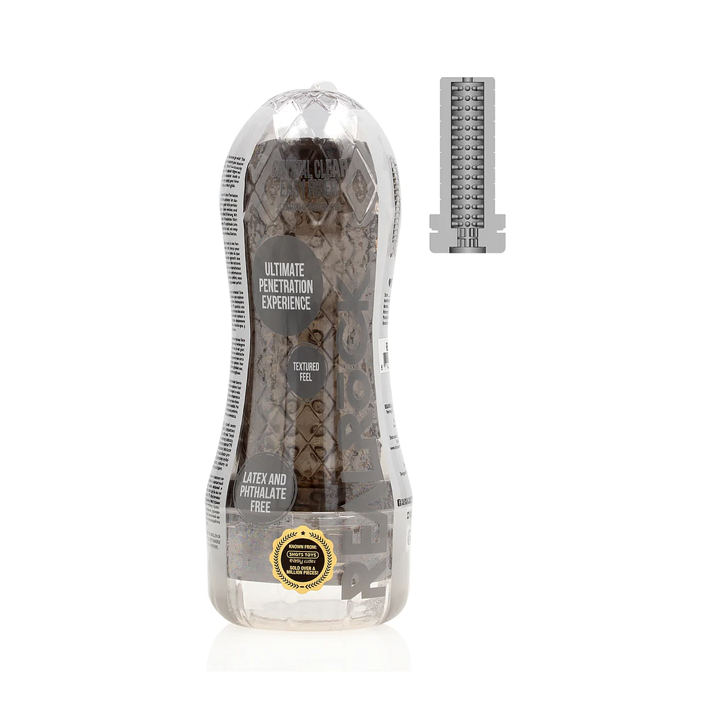 REAL ROCK EASY RIDER TEXTURED MASTURBATOR