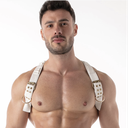 LEADER WHITE PARTY FETISH HARNESS