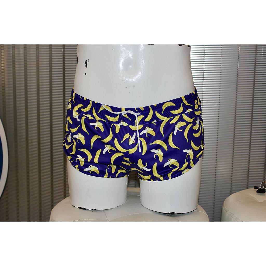 SWEET BANANA BANANAS LAS VEGAS SWIM RUNNING SHORT