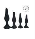 LEVELZ BY SHOTS - SLIM SILICONE ANAL PLUG SET OF 4