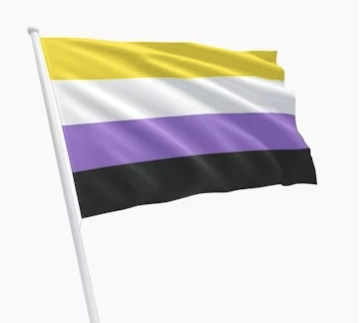 PRIDE FLAG NON BINARY 90x150cm 