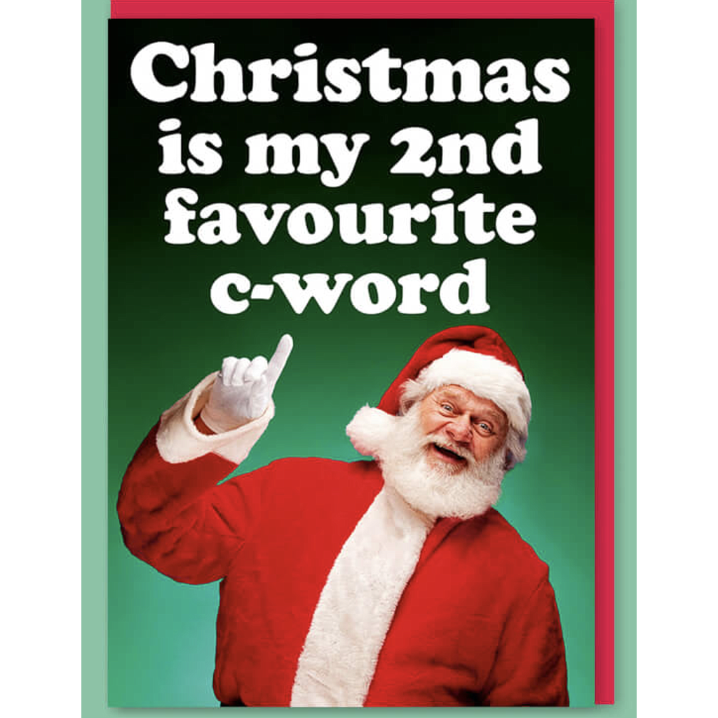 DM 2ND FAV C-WORD XMAS CARD