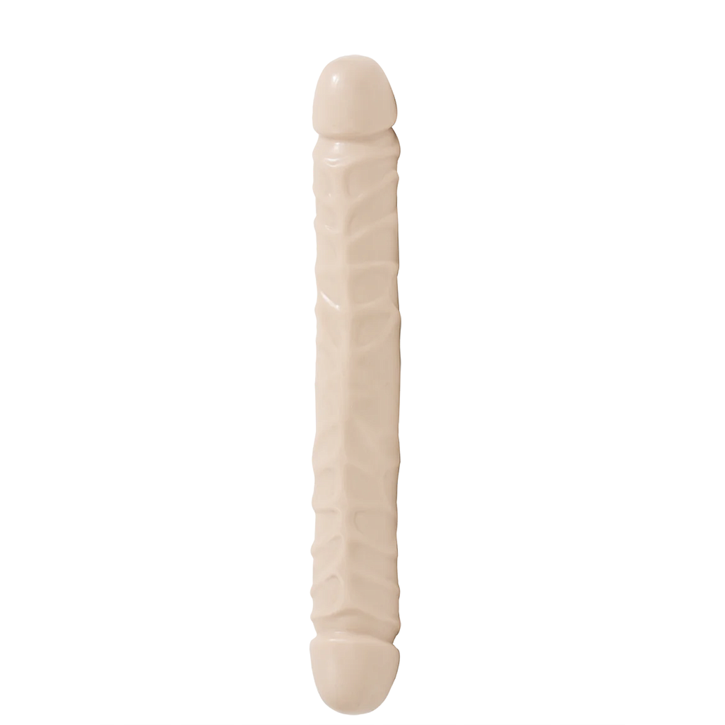 DOC JOHNSON JR. VEINED DOUBLE DILDO 30cm