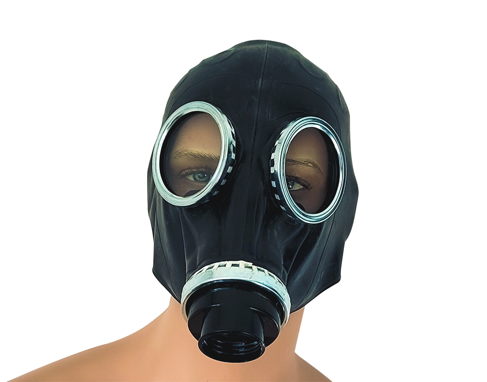 FULL RUBBER GAS MASK