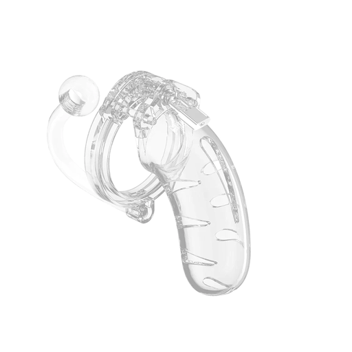 [MCG011TRA] MANCAGE CHASTITY CAGE W/ PLUG MODEL 11