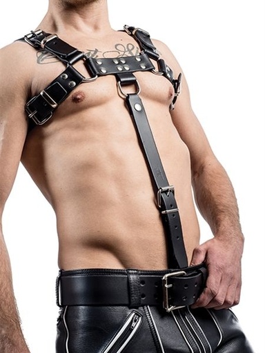 [P0019524] MISTER B LEATHER HARNESS EXTENSTION STRAP