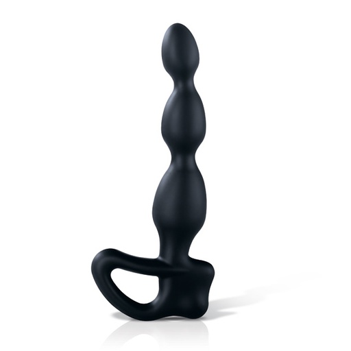 [E23187] Mystim Big Bend It Prostate Stimulator with E-Stim Black