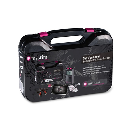 [E21112] Mystim Tension Lover E Stim Unit Black