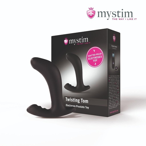 [140264] MYSTIM TWISTING TOM PROSTATE STIMULATOR WITH E-STIM
