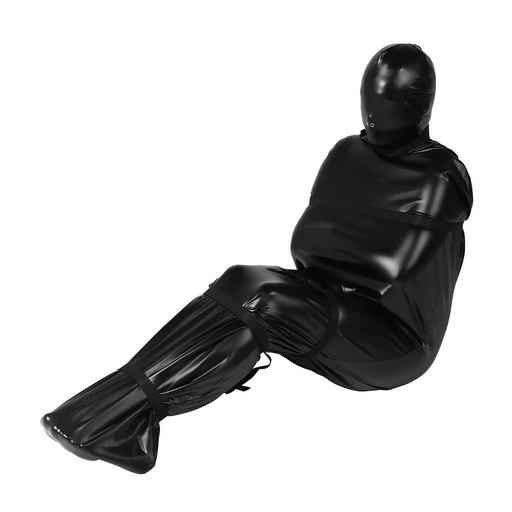 [OU893BLK] OUCH BODY BAG WITH NYLON STRAPS