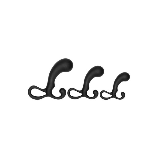 [SONO95BLK] SONO 3 PIECE PROSTATE STIMULATOR SET