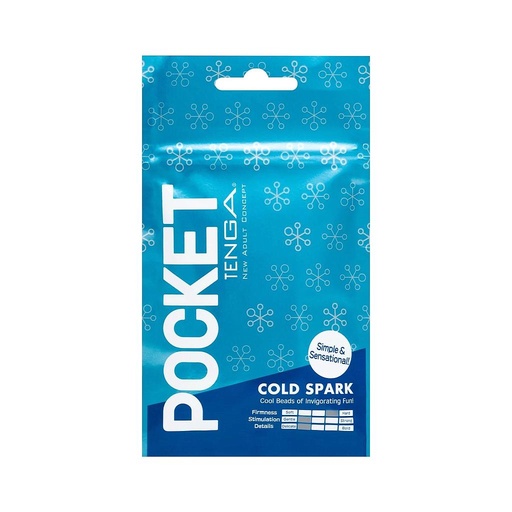 [P0025910] TENGA COLD SPARK POCKET MASTURBATOR 