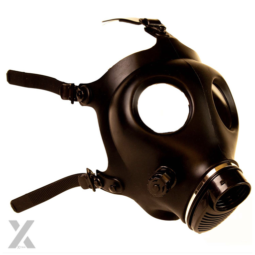 [MK00-MIT RUBBER HEAD] XTRM MR. X RUBBER GAS MASK