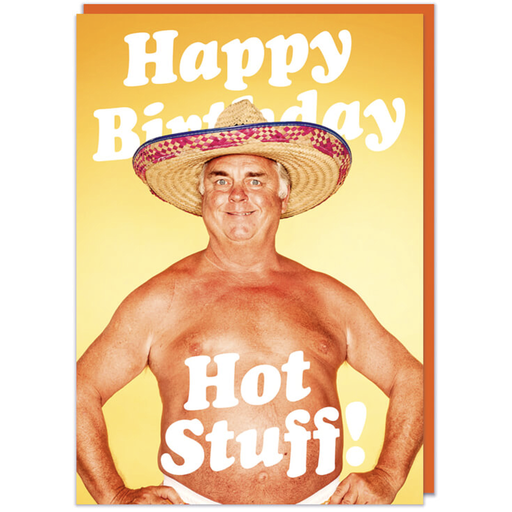 [DMA 574] DM HAPPY BIRTHDAY HOT STUFF CARD