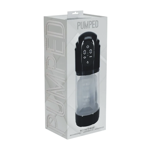 [PMP061] PUMP TECHNO THRUST AUTOMATIC WATERPROOF MASTURBATOR PUMP