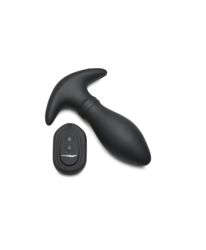 [AH162] XR BRANDS RIM SLIDING RING SILICONE BUTT PLUG