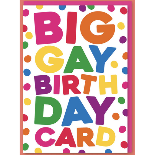 [RAN 145] DM BIG GAY BIRTHDAY CARD