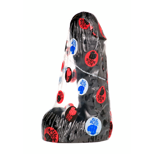 [AB62] All Black AB62 Dildo 7.5 Inch