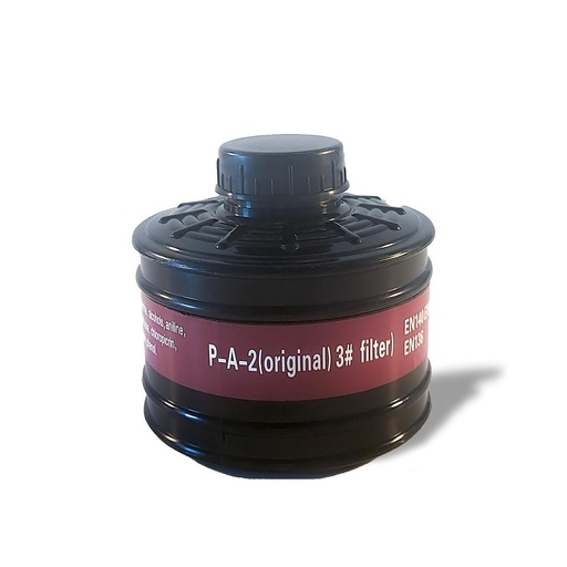 [139415] BRUTUS GAS MASK EMPTY FILTER