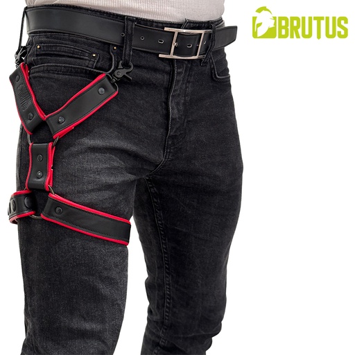 BRUTUS LEATHER LEG HARNESS