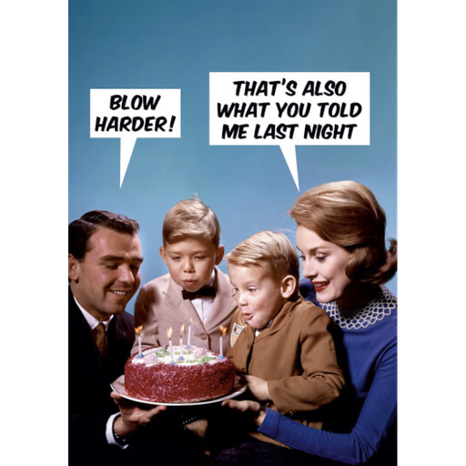 [DMU 202] DM BLOW HARDER CARD