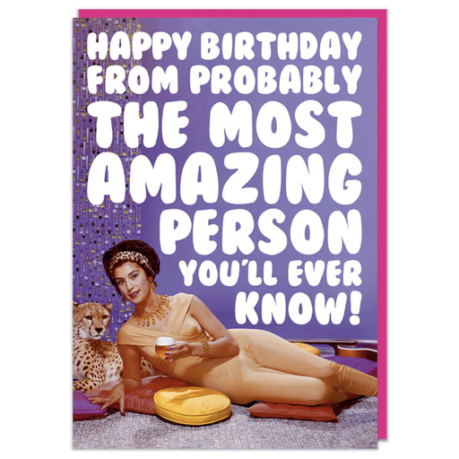 [DMA 354] DM MOST AMAZING PERSON CARD