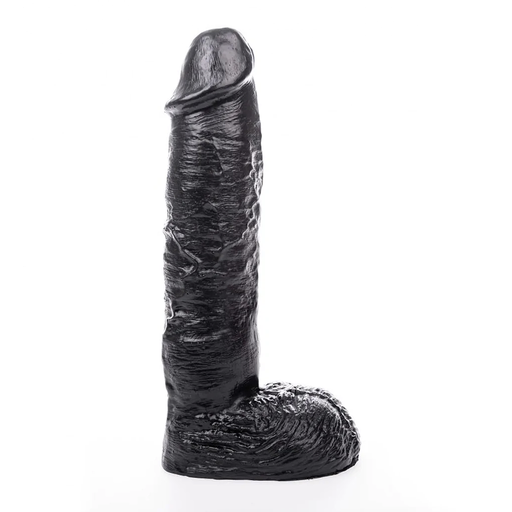 [HT19B] HUNG SYSTEM MICKEY DILDO BLACK 24cm
